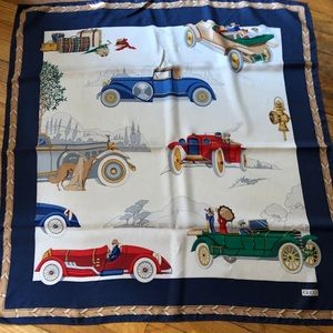 Authentic Gucci Silk Scarf